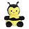 Palm Pals Queeny Bee  5"