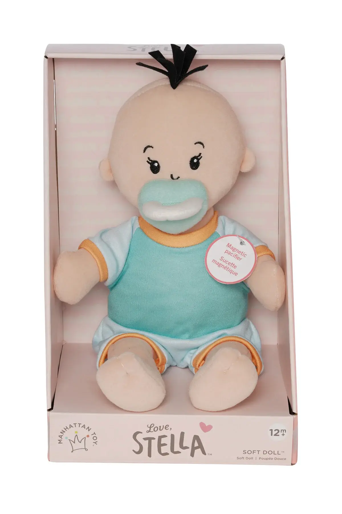 Baby Stella Doll Love, Stella Doll Fella Peach with Black Tuft