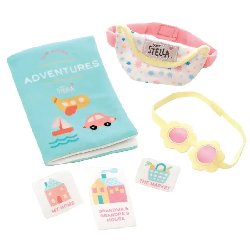 Baby Stella Doll Love, Stella Travel Adventures Set