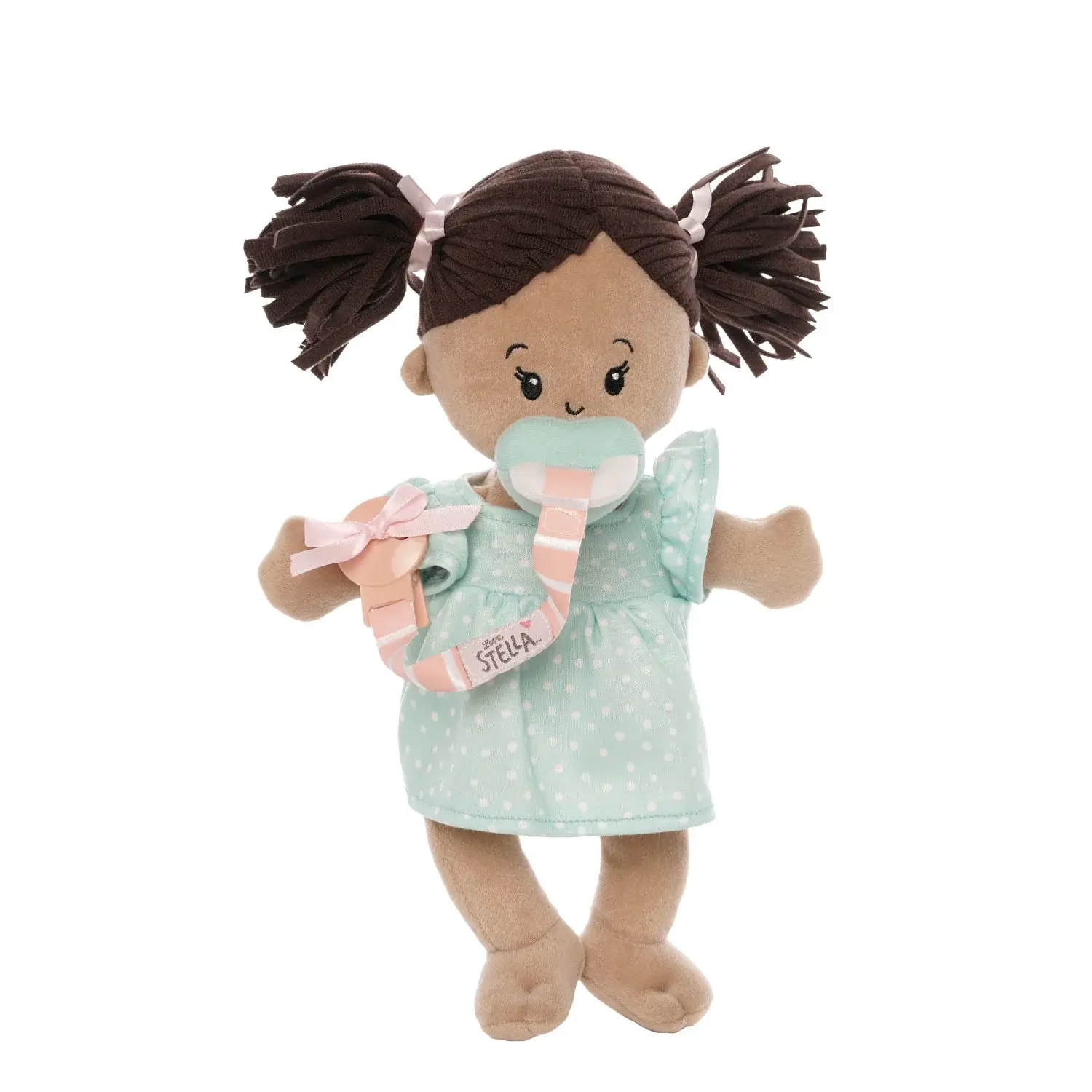 Baby Stella Doll Love, Stella Pacifier & Clip Set