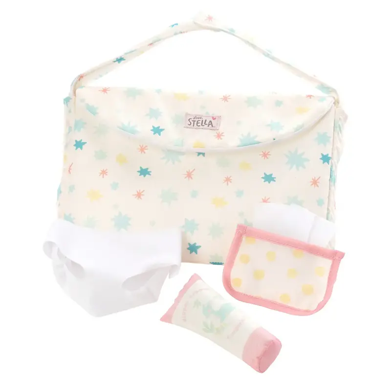 Baby Stella Doll Love, Stella Doll Diaper Bag Set