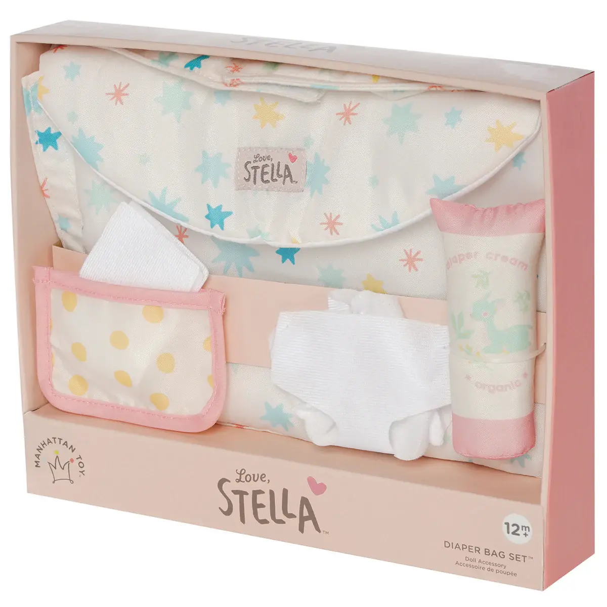 Baby Stella Doll Love, Stella Doll Diaper Bag Set