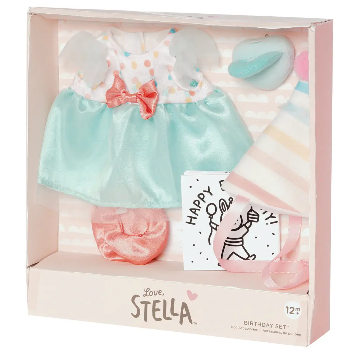 Baby Stella Doll Love, Stella Outfit Birthday Fun Set