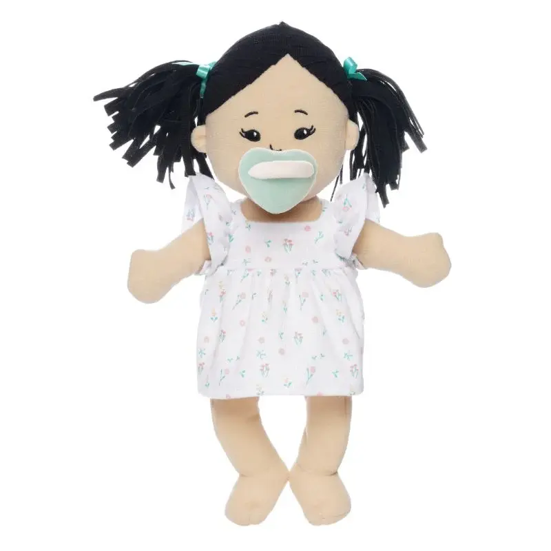 Baby Stella Doll Love, Stella Doll Light Beige with Black Pigtails