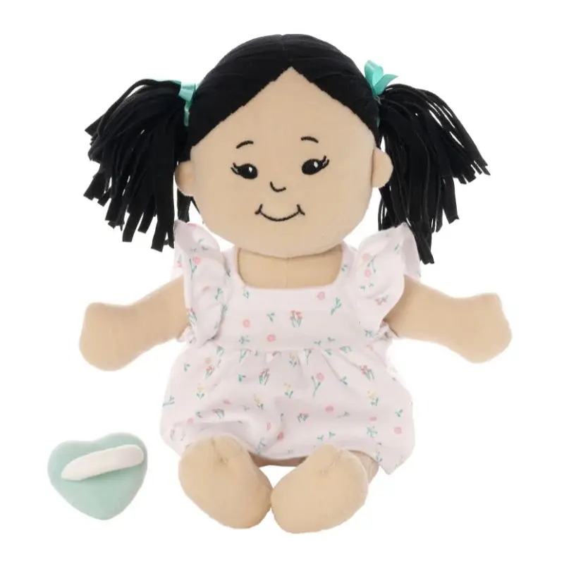Baby Stella Doll Love, Stella Doll Light Beige with Black Pigtails