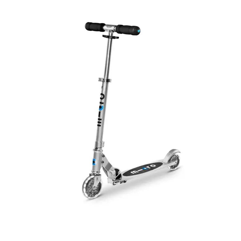 Kickboard Kickboard Scooter Sprite LED Silver