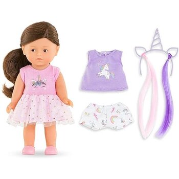 Corolle Corolle Doll Little Corolline Romy Unicorn Set 8"