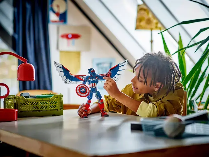 Lego Lego Super Heros Captain America Figure