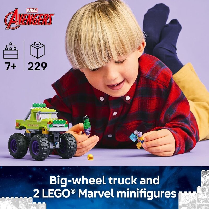 Lego Lego Super Heros The Hulk Truck vs. Thanos