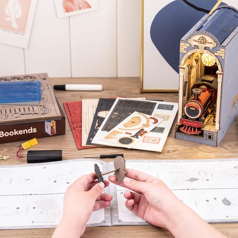Rolife DIY Book Nook Time Travel