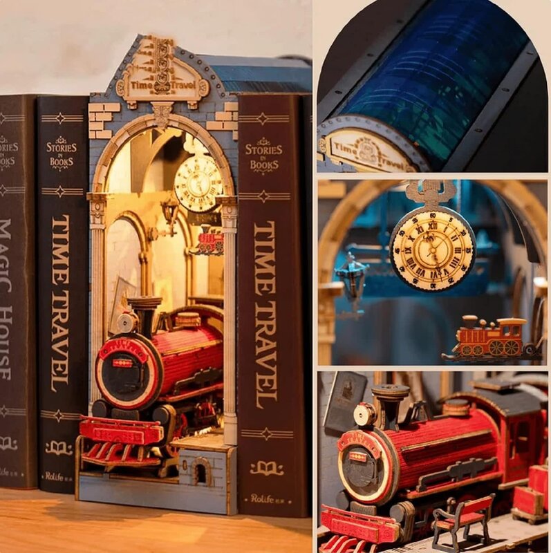 Rolife DIY Book Nook Time Travel