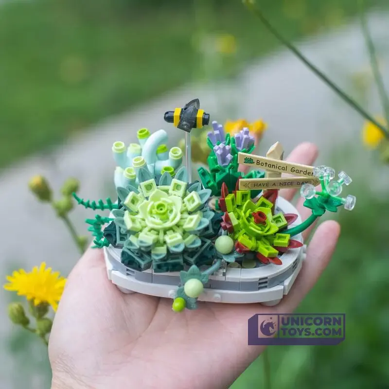 LOZ Blocks Flowers: Potted Succulents