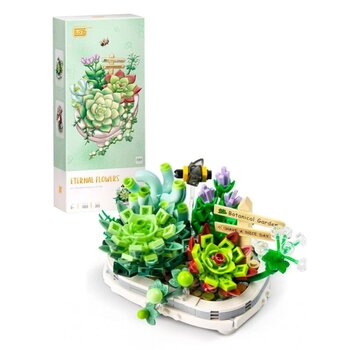 LOZ Blocks Flowers: Potted Succulents