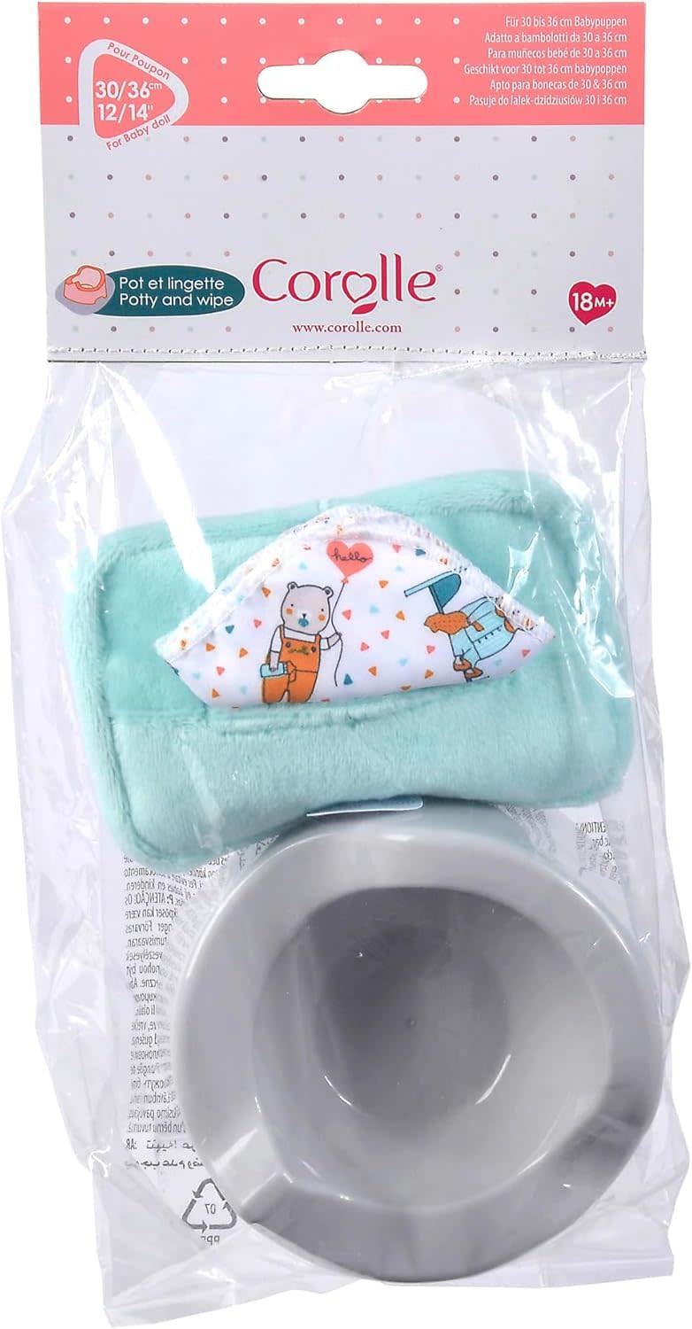 Corolle Accessory: Potty & Wipe 12"