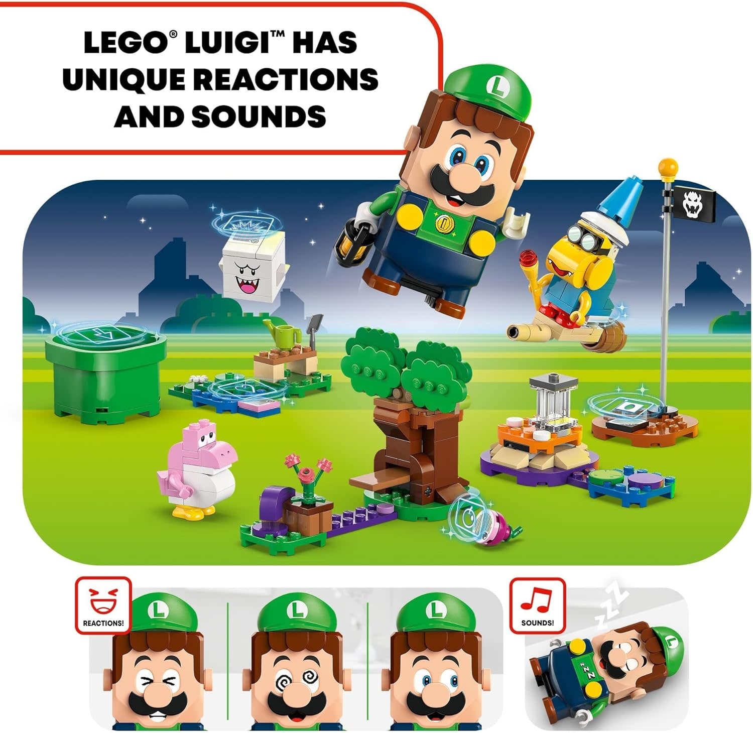 Lego Lego Super Mario Adventures with Interactive Luigi
