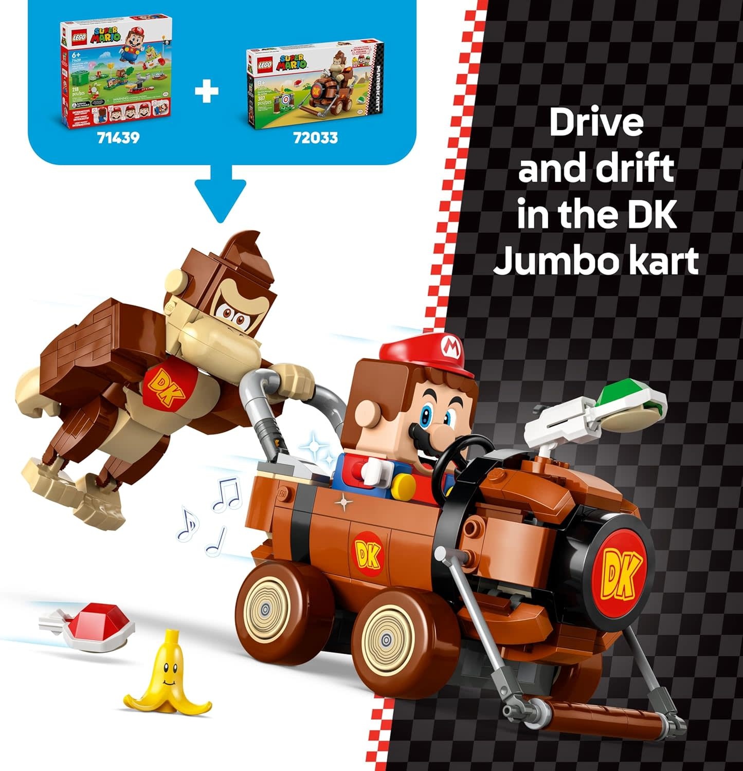 Lego Lego Super Mario Mario Kart - Donkey Kong