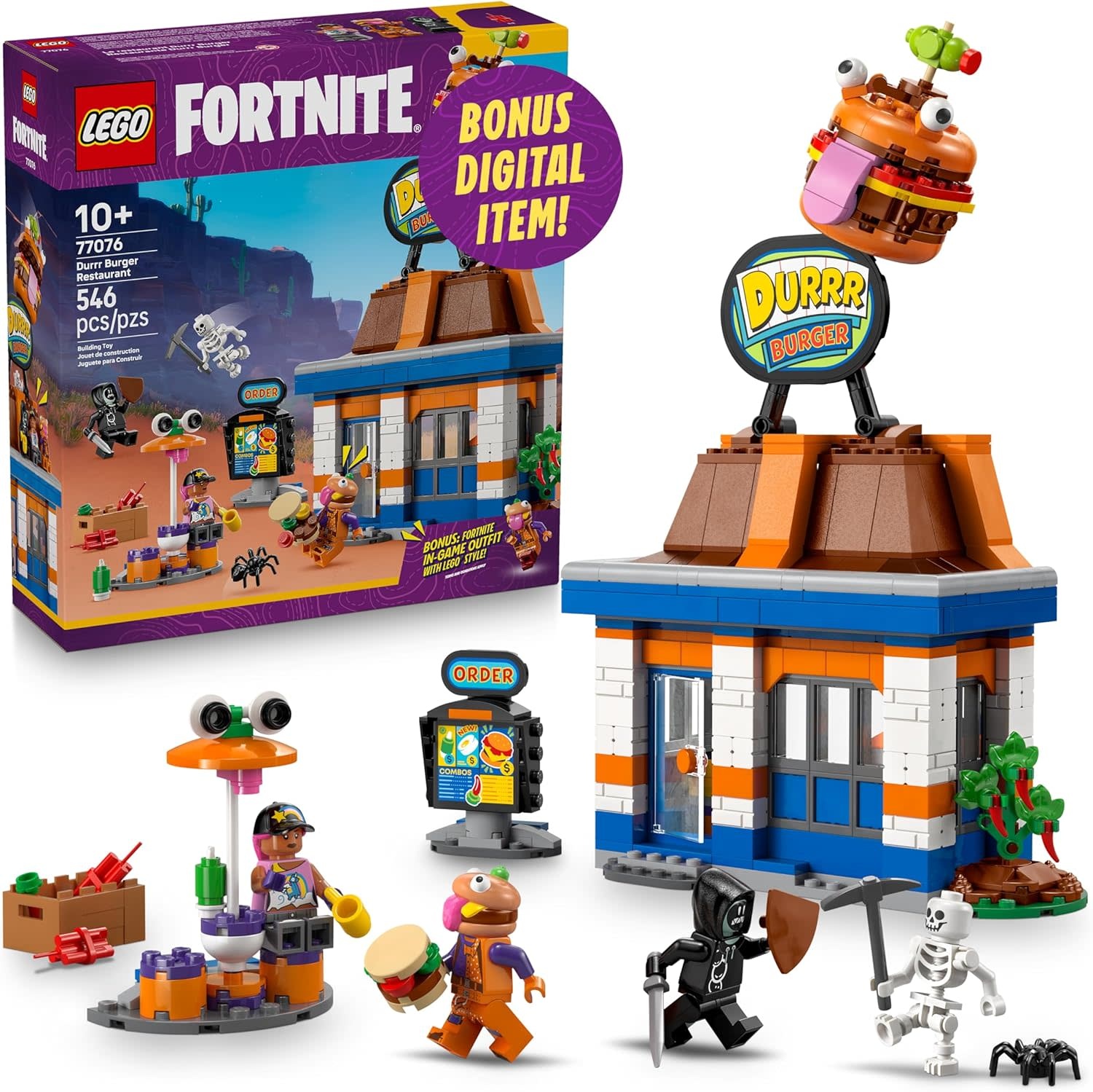Lego Lego Fortnite Durr Burger Restaurant
