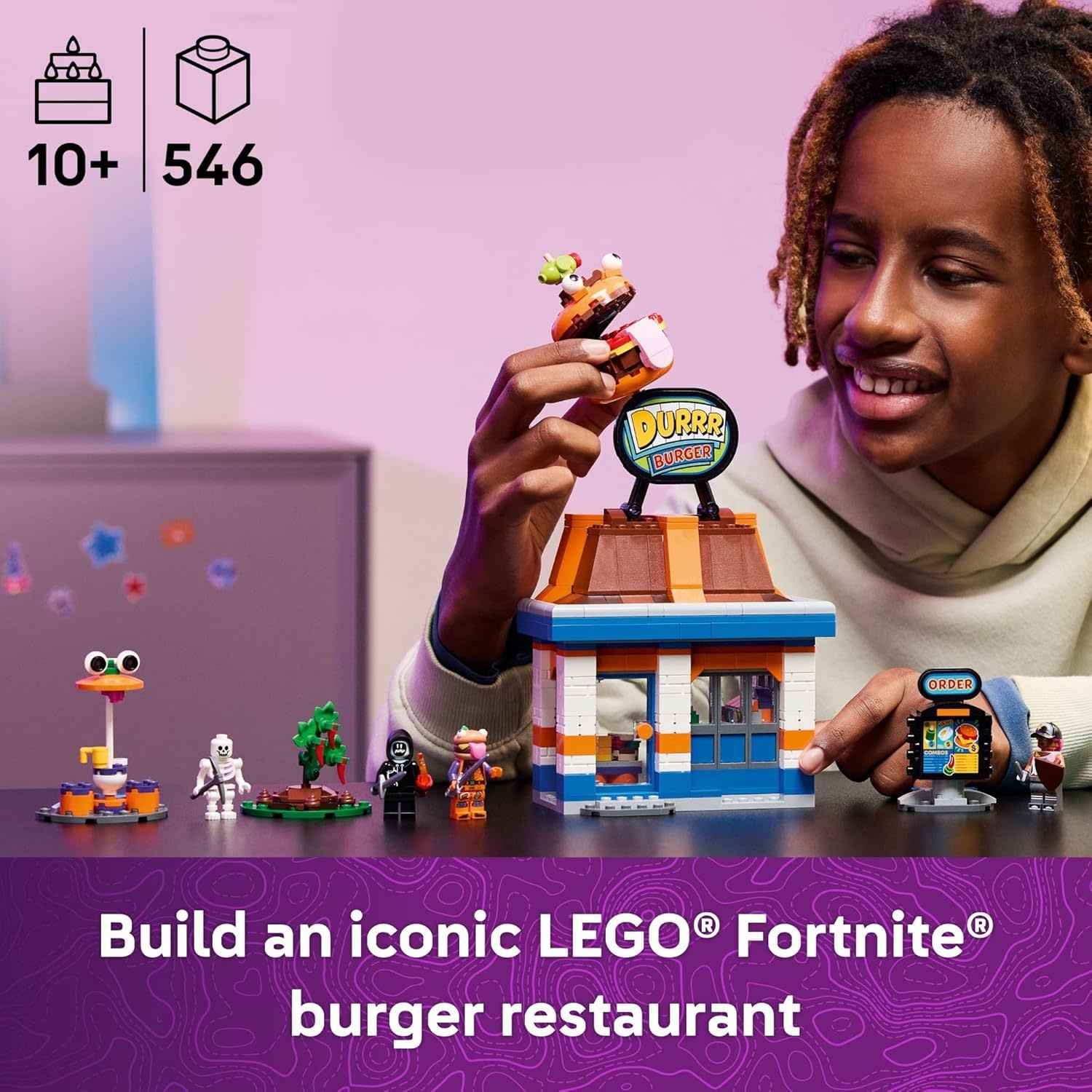 Lego Lego Fortnite Durr Burger Restaurant
