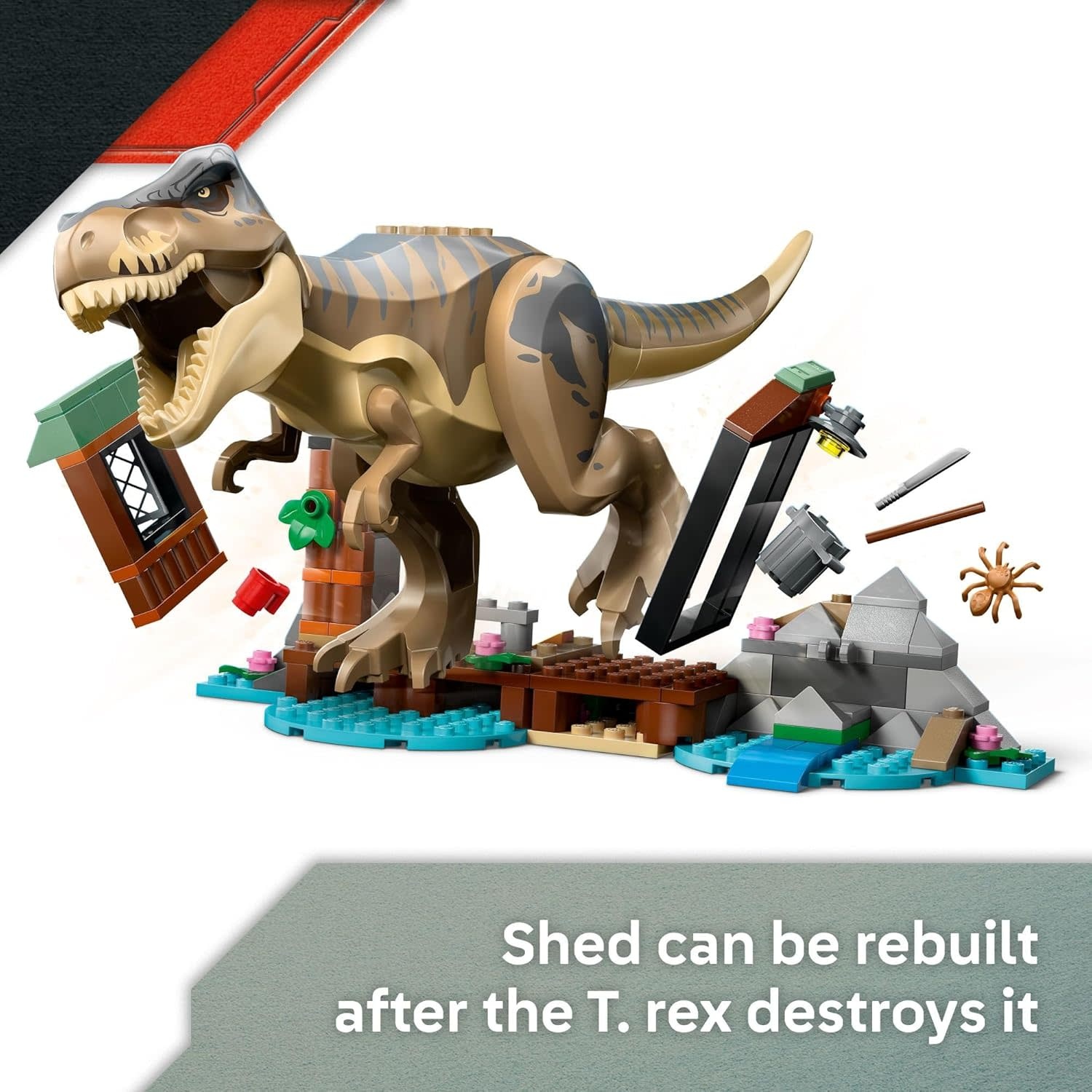 Lego Lego Jurassic T. Rex River Escape