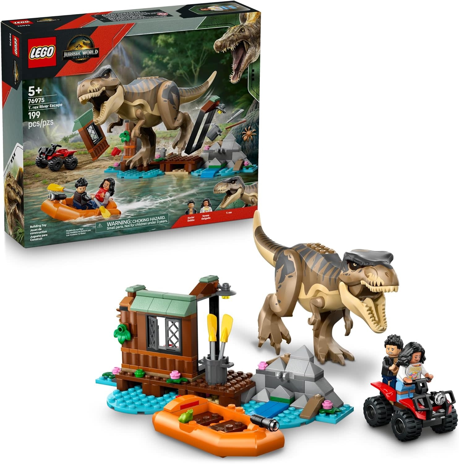 Lego Lego Jurassic T. Rex River Escape