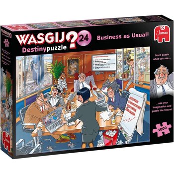 Wasgij Puzzle 1000pc Destiny #24 Business as Usual