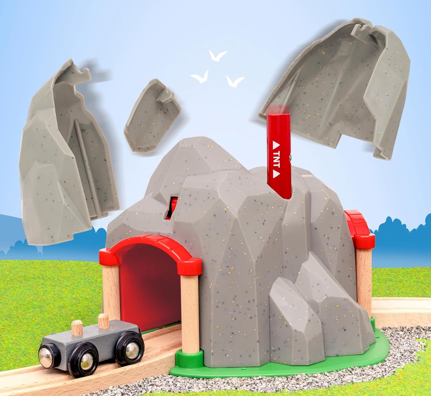 Brio Brio World Train Dynamite Moutain Tunnel