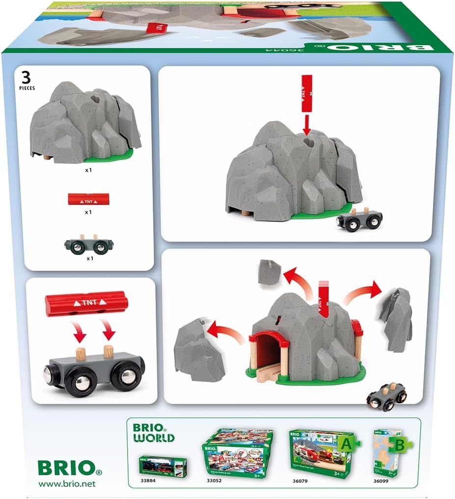 Brio Brio World Train Dynamite Moutain Tunnel