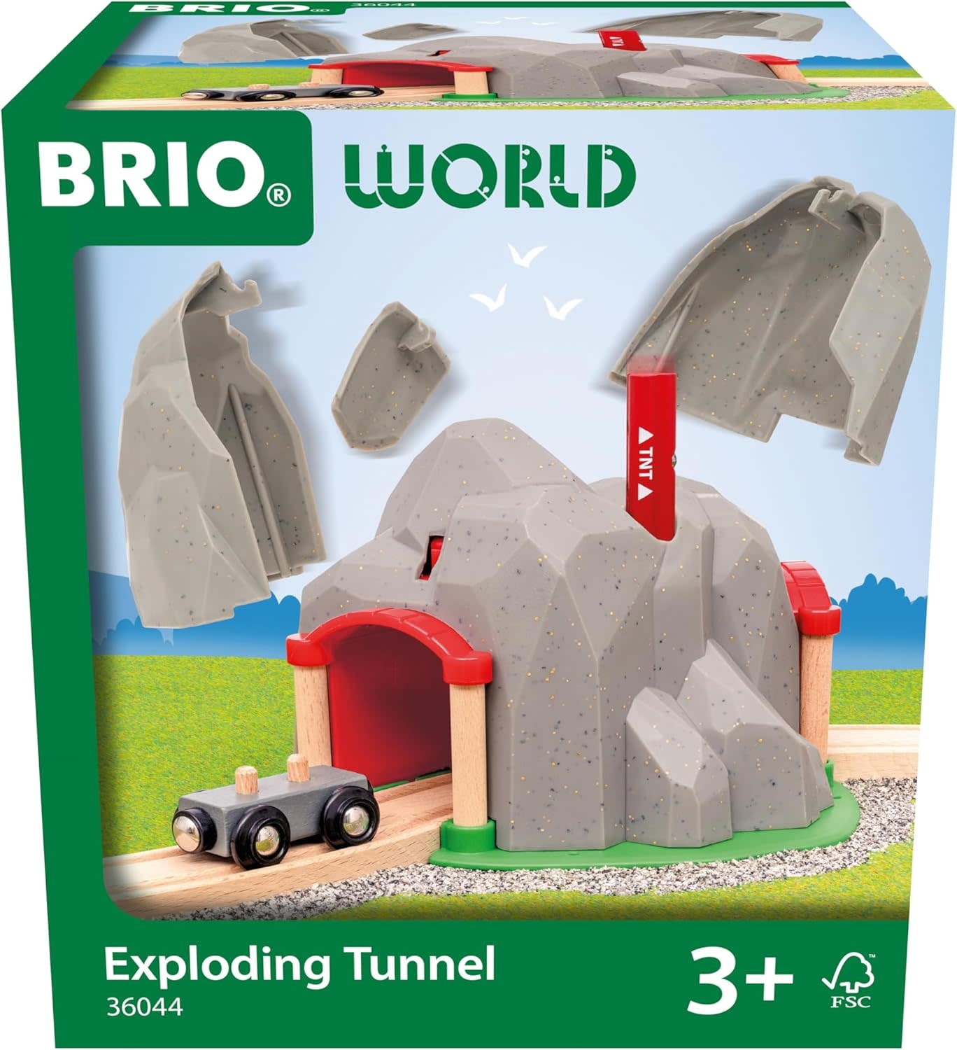 Brio Brio World Train Dynamite Moutain Tunnel