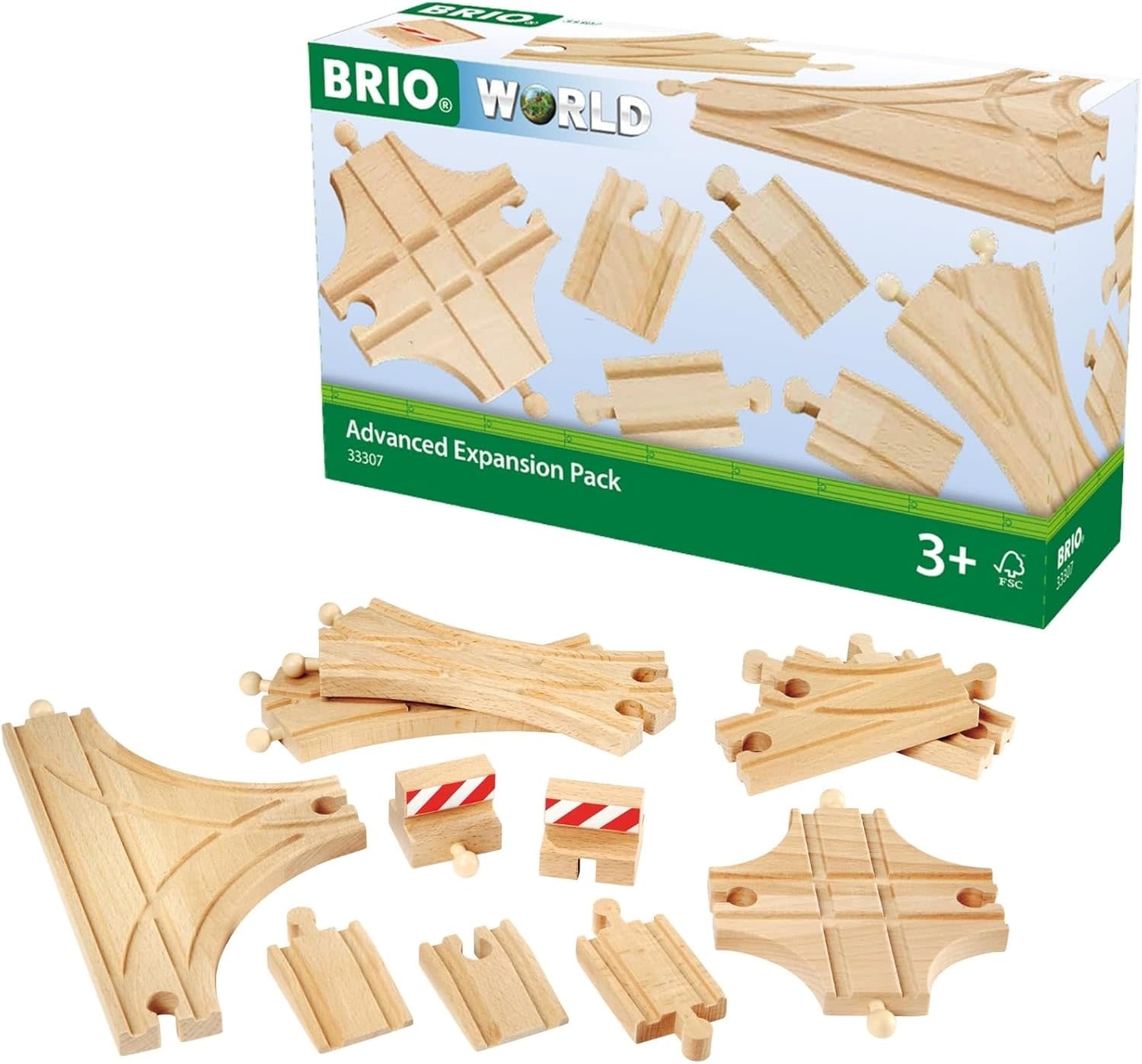 Brio Brio World Train Track Expansion Set Advanced