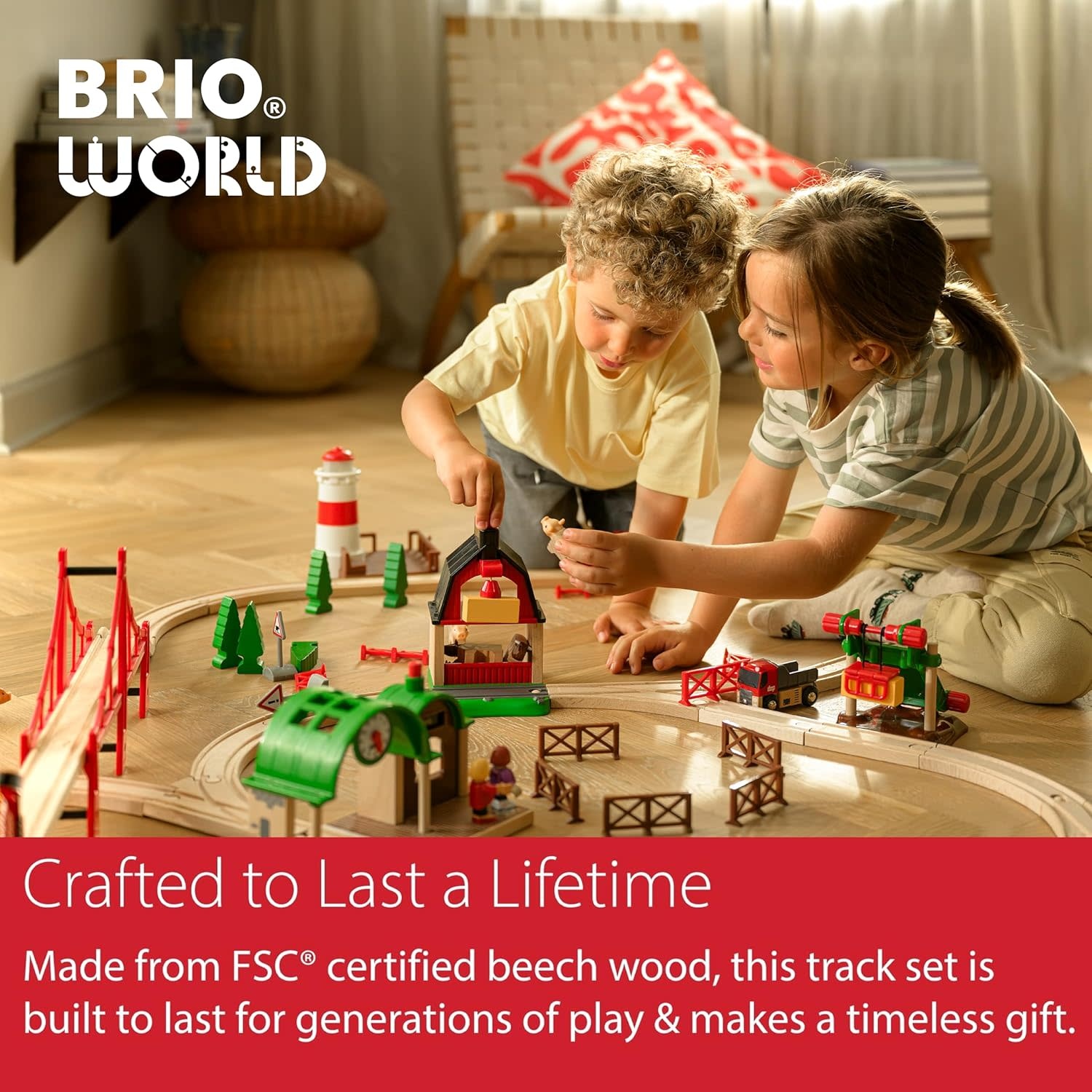 Brio Brio World Train Track Expansion Set Advanced