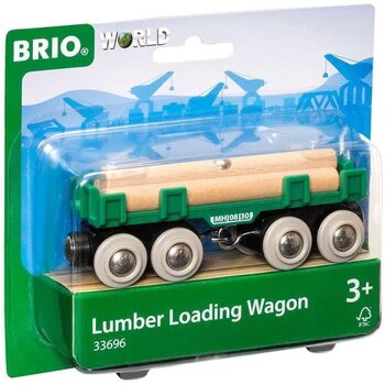 Brio Brio Train Lumber Loading Wagon