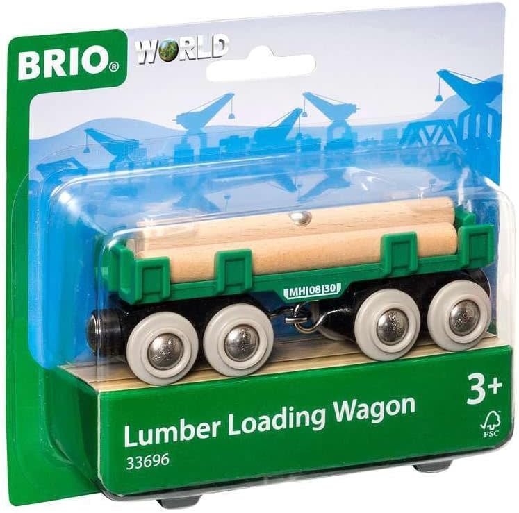 Brio Brio Train Lumber Loading Wagon