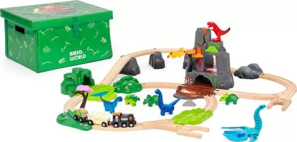 Brio Brio Deluxe Dinosaur Set