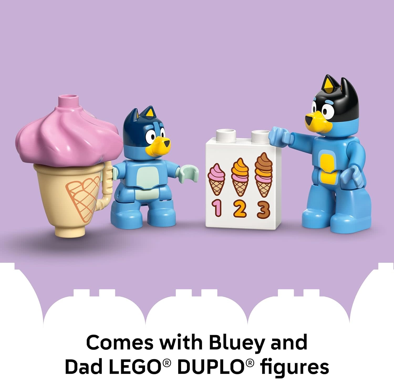 Lego Lego Duplo Bluey Ice Cream Trip