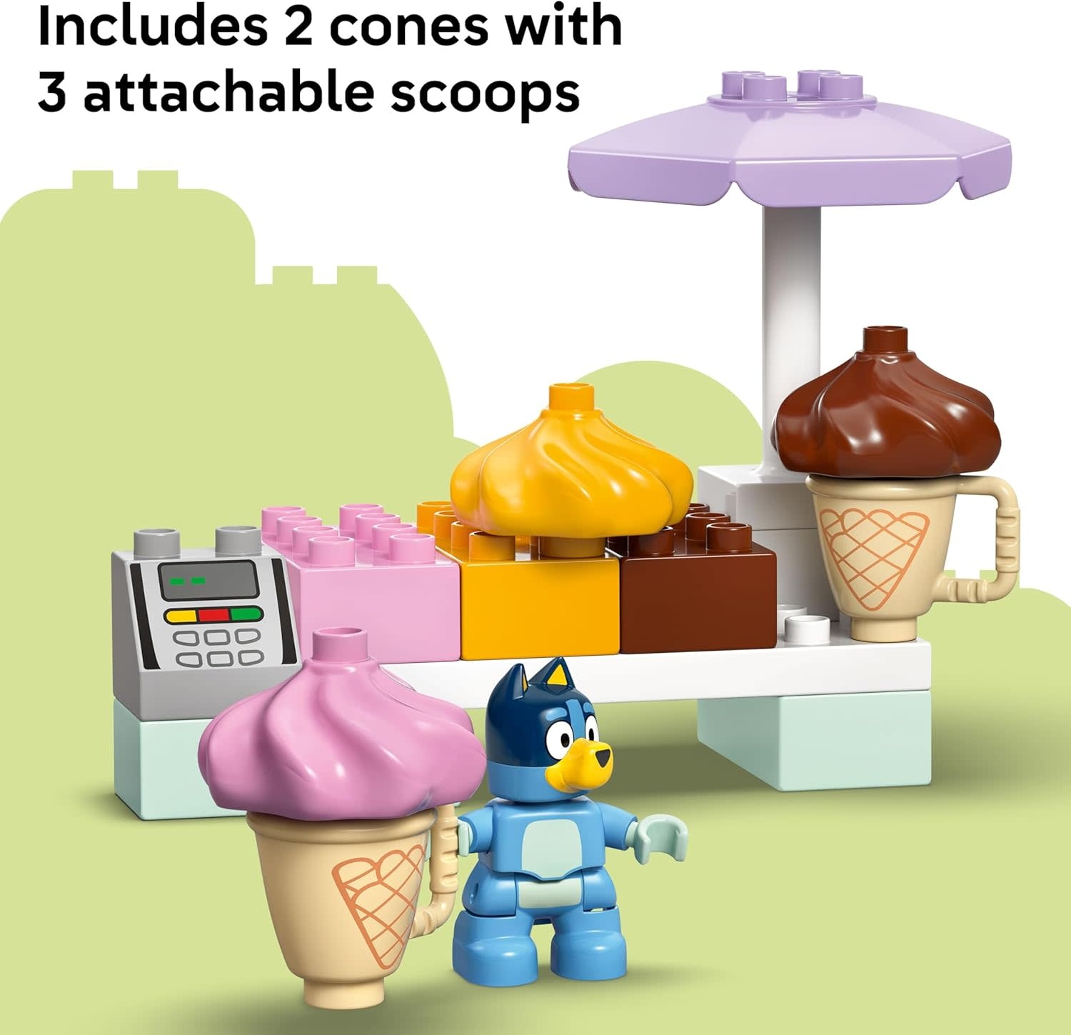 Lego Lego Duplo Bluey Ice Cream Trip