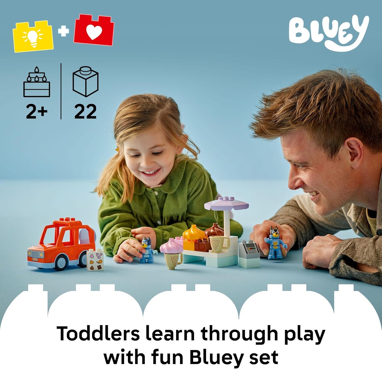 Lego Lego Duplo Bluey Ice Cream Trip