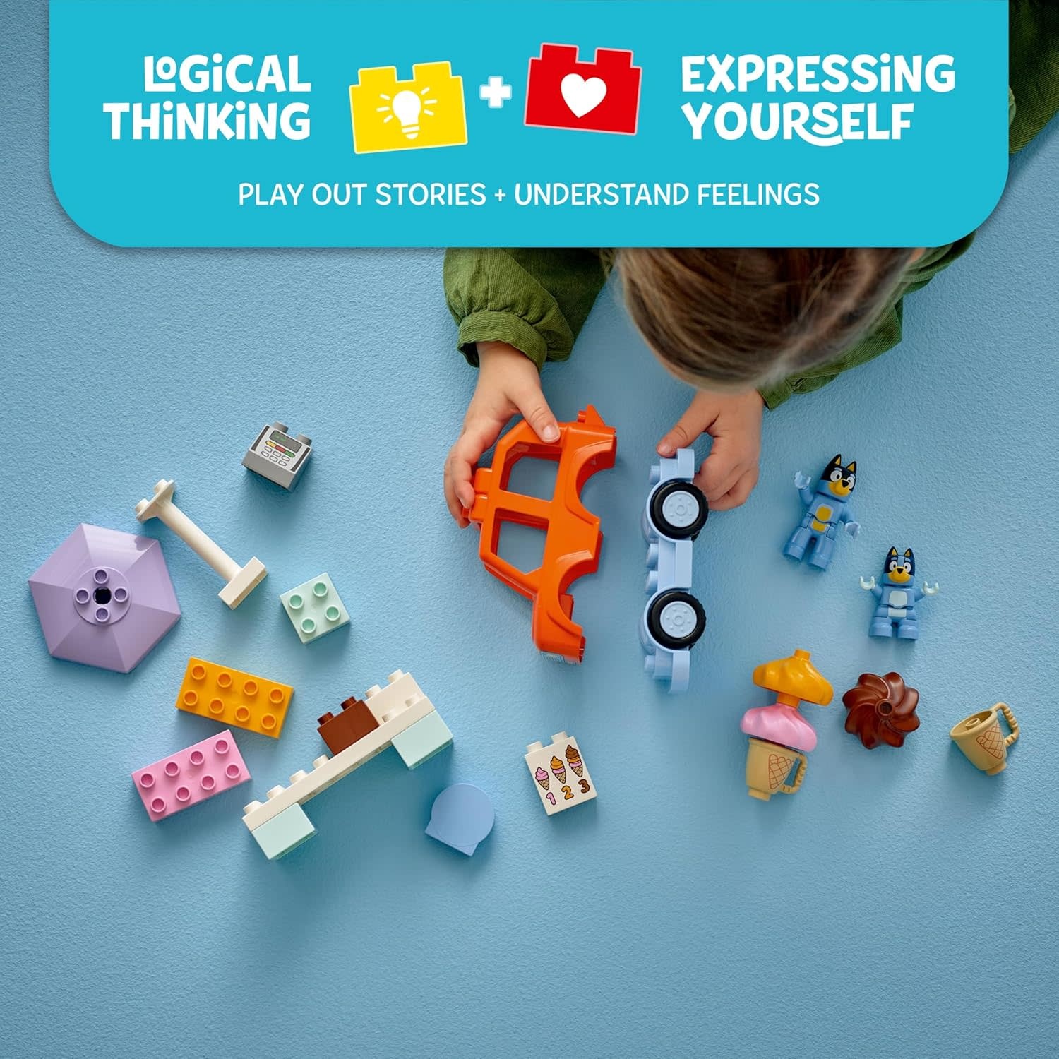 Lego Lego Duplo Bluey Ice Cream Trip