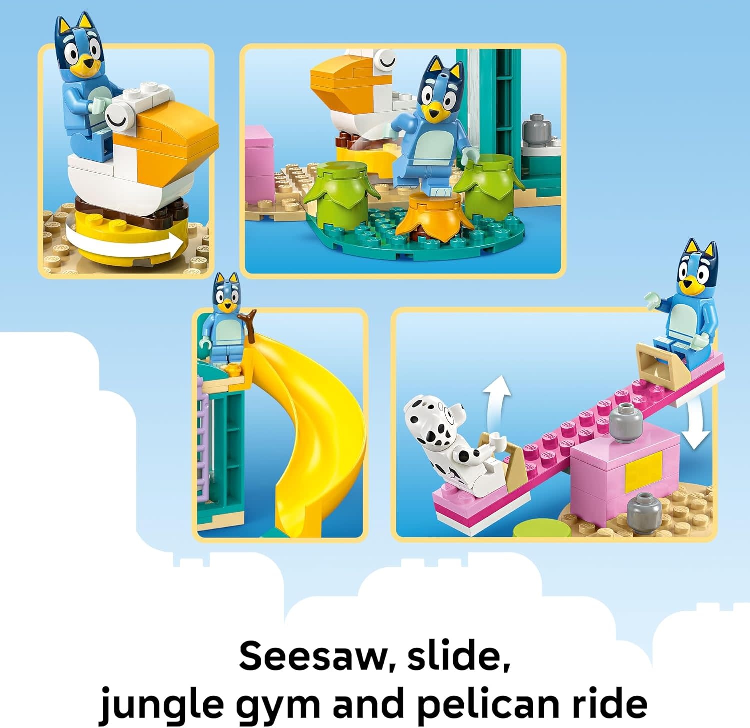 Lego Lego Bluey Playground Fun with Bluey and Chloe