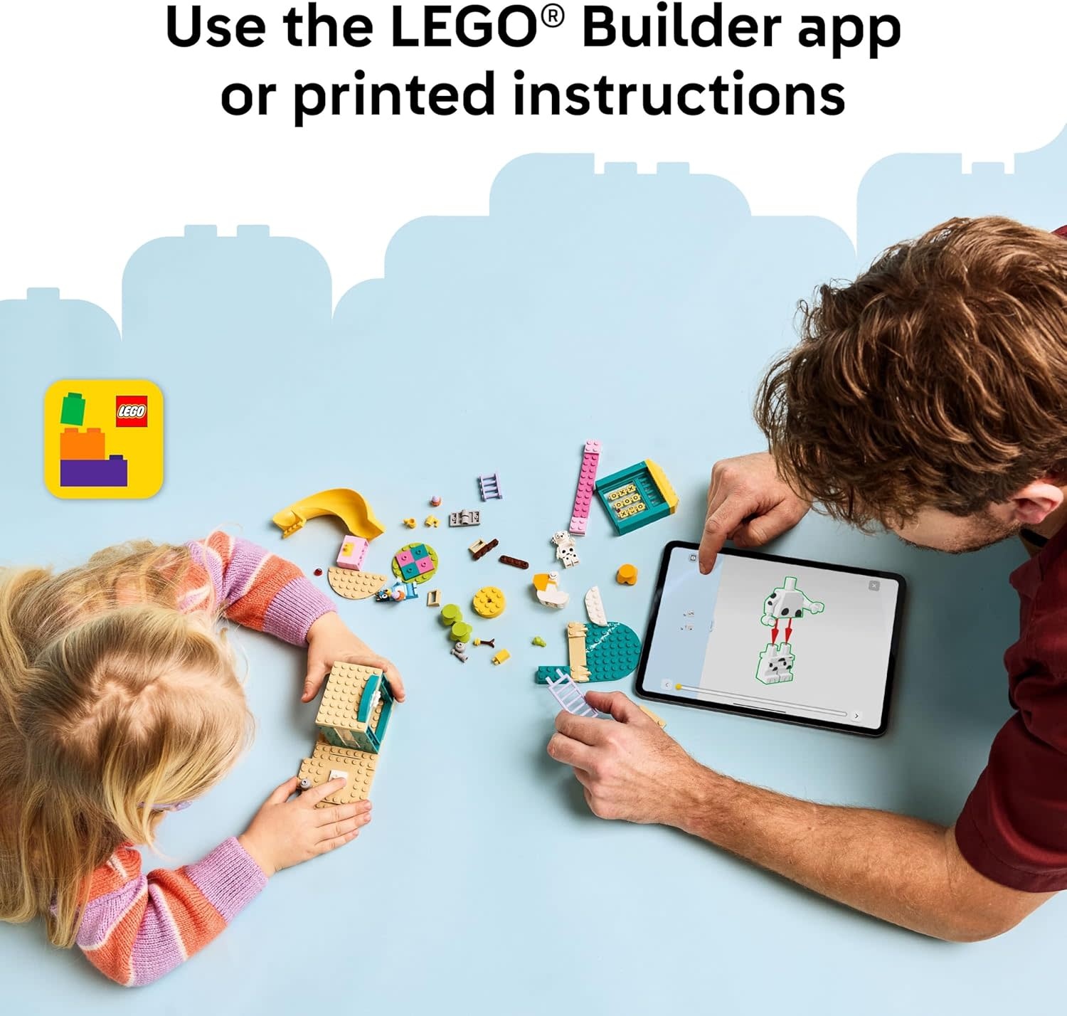 Lego Lego Bluey Playground Fun with Bluey and Chloe