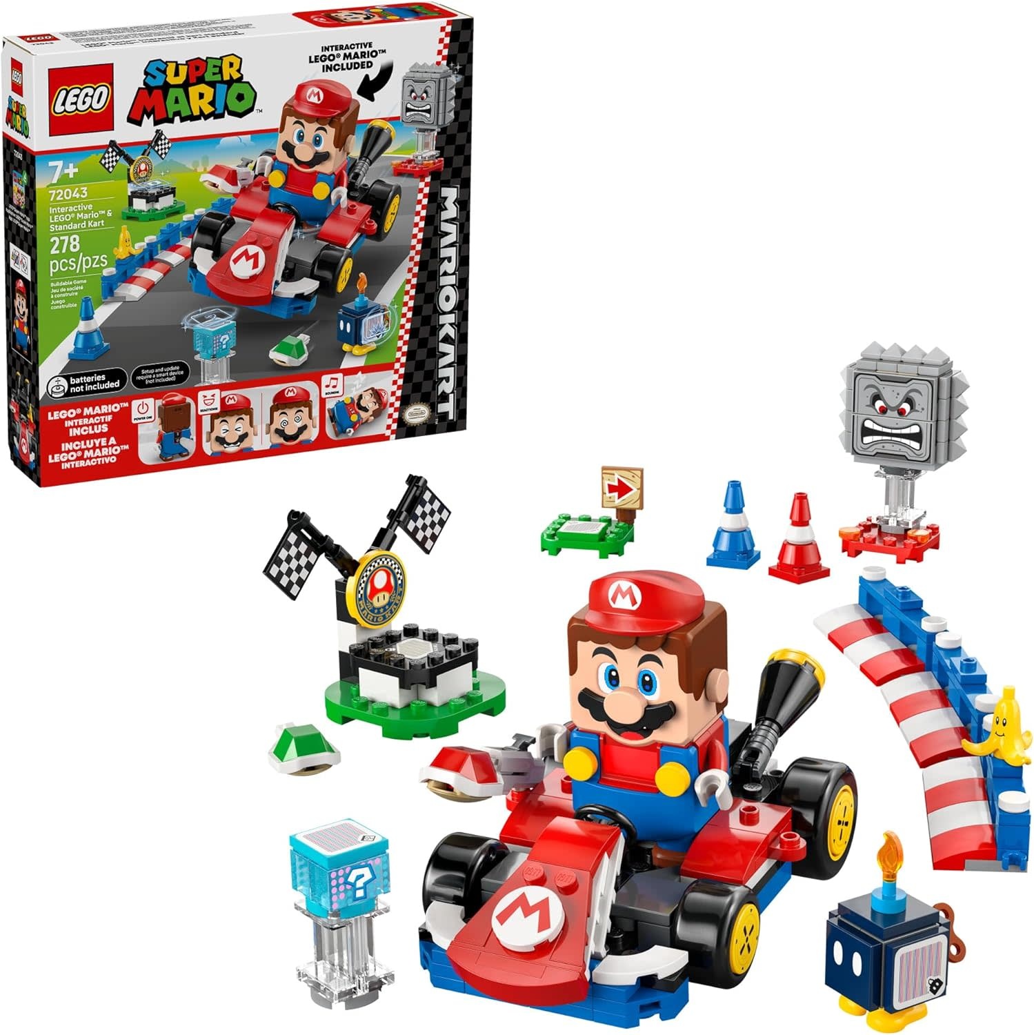 Lego Lego Mario Kart Interactive Mario & Standard Kart