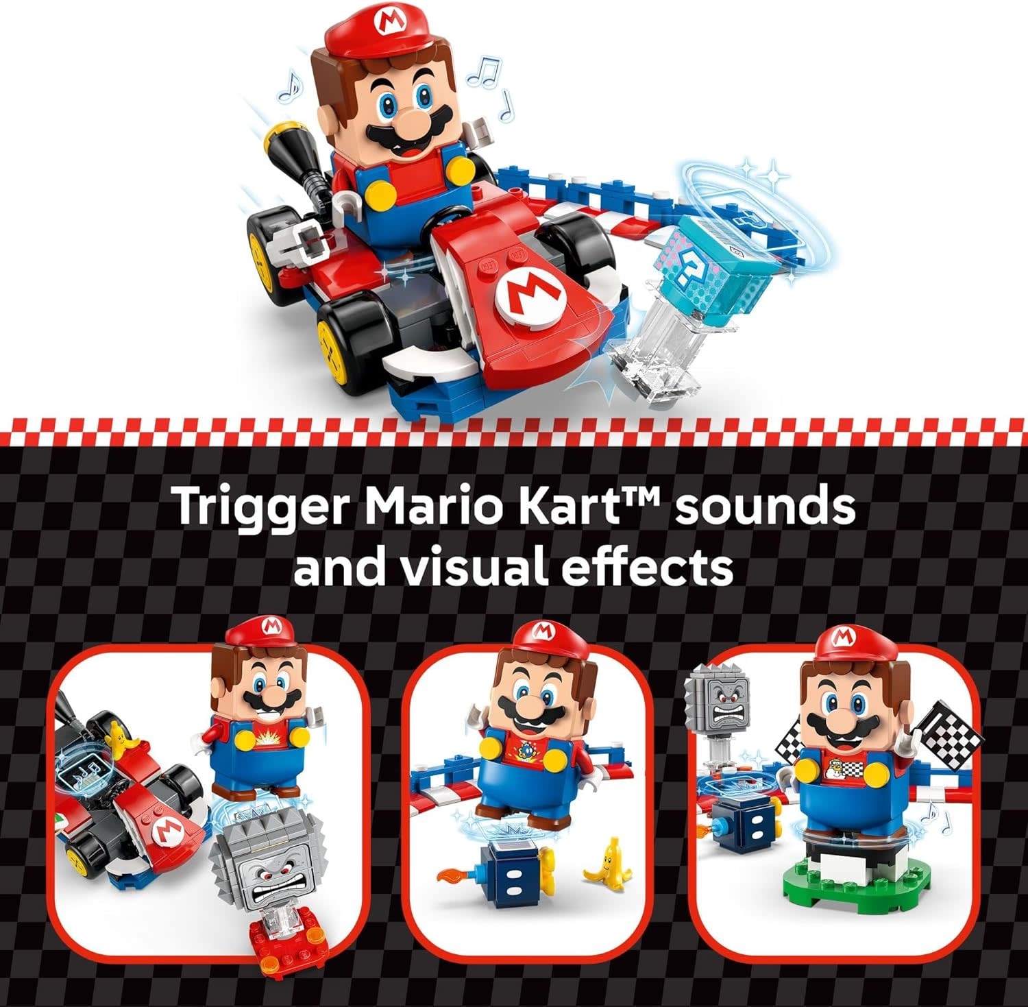 Lego Lego Mario Kart Interactive Mario & Standard Kart