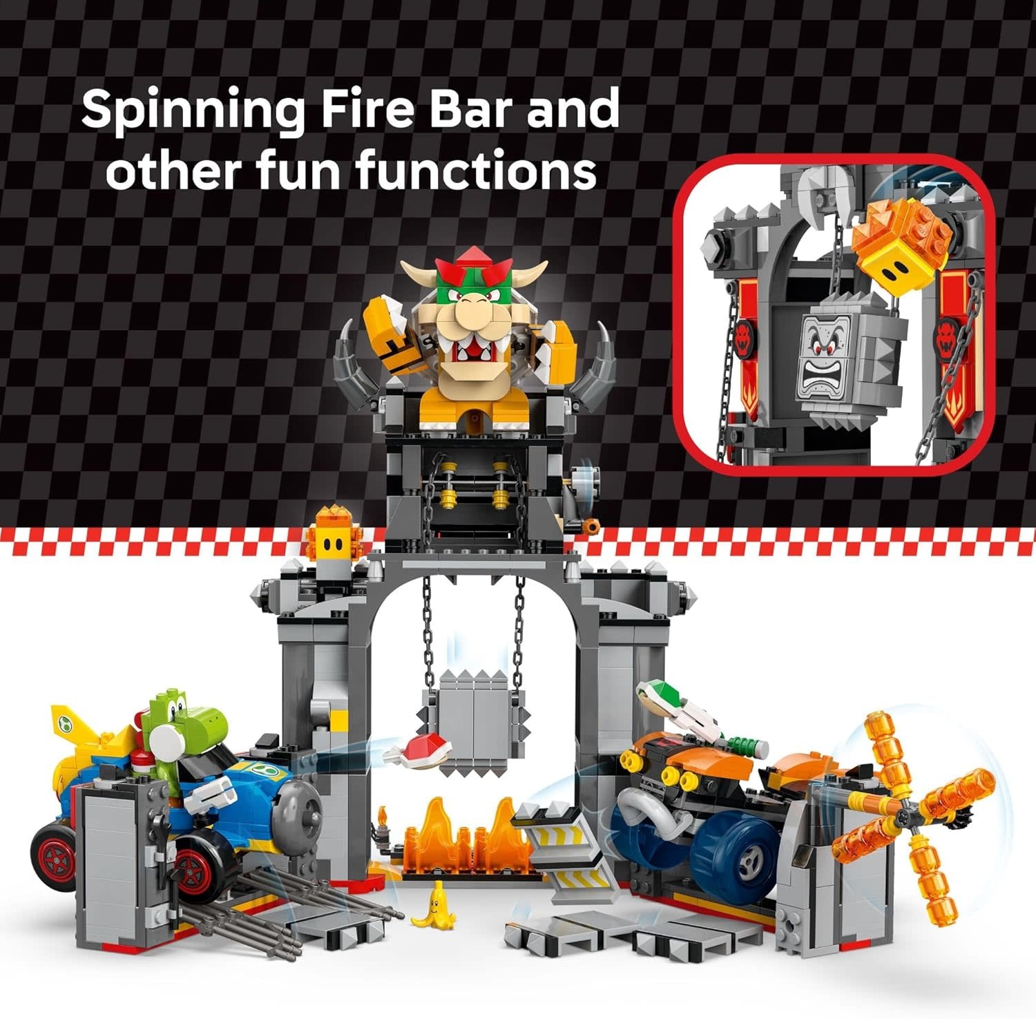 Lego Lego Mario Kart Bowser's Castle