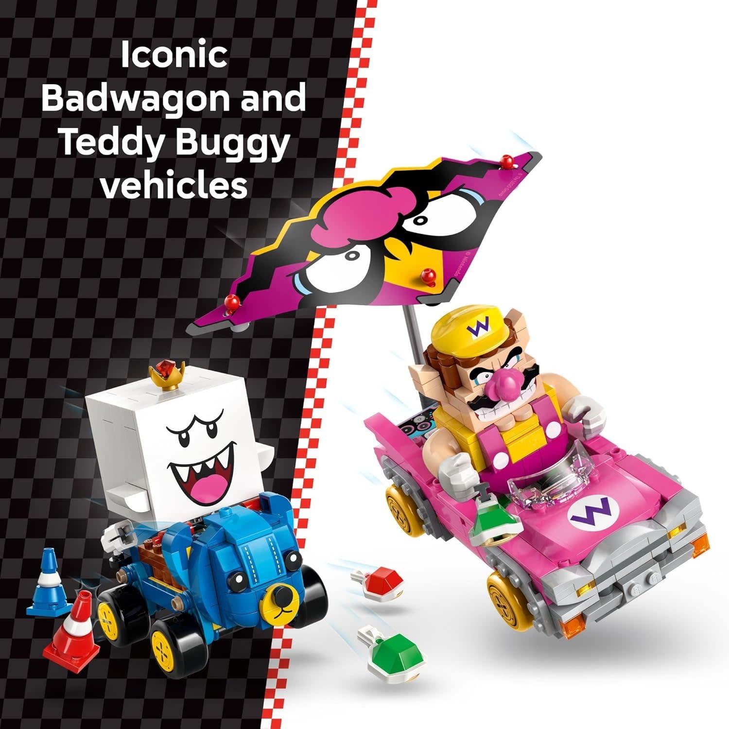 Lego Lego Mario Kart Wario & King Boo