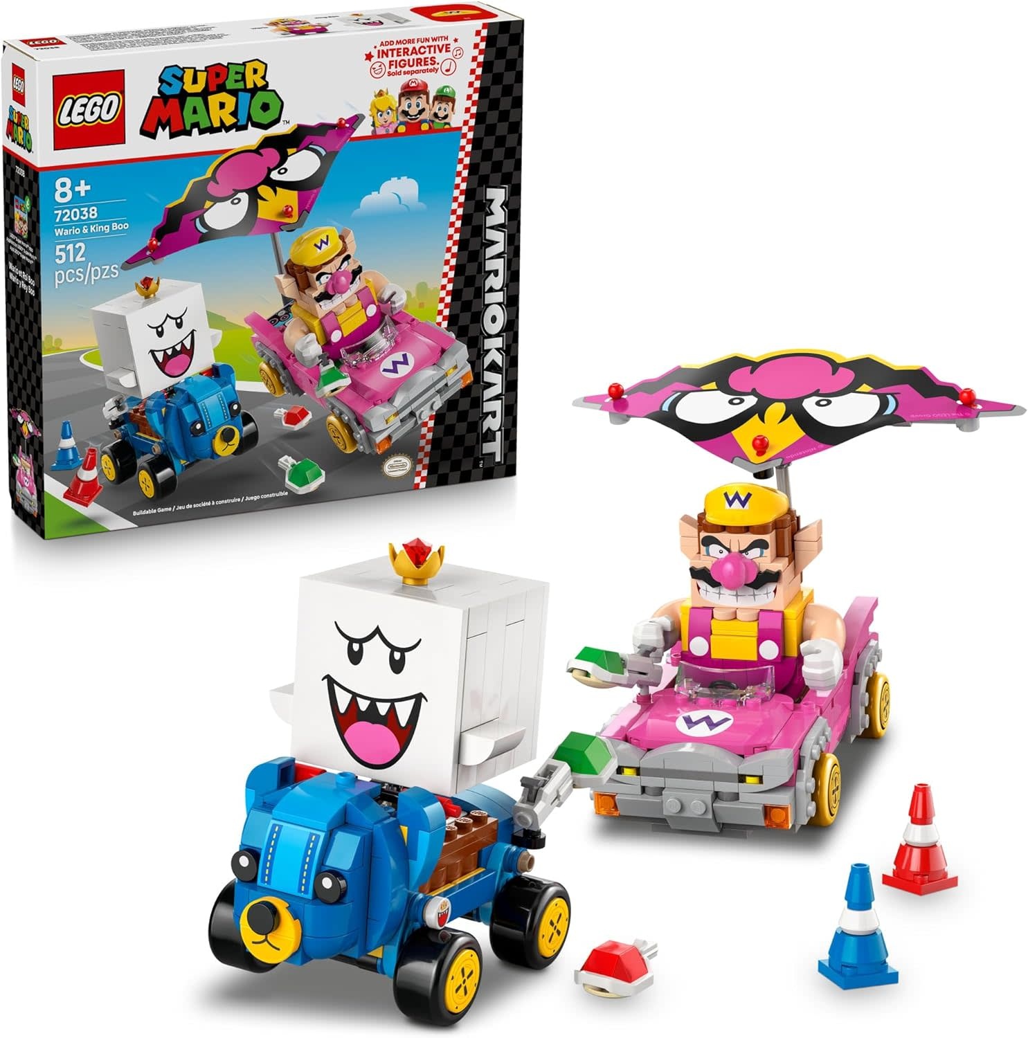 Lego Lego Mario Kart Wario & King Boo