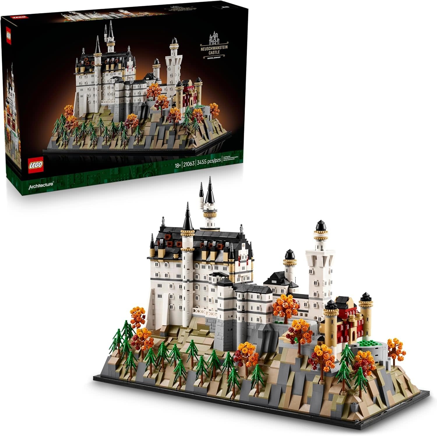 Lego Lego Architecture Neuschwanstein Castle