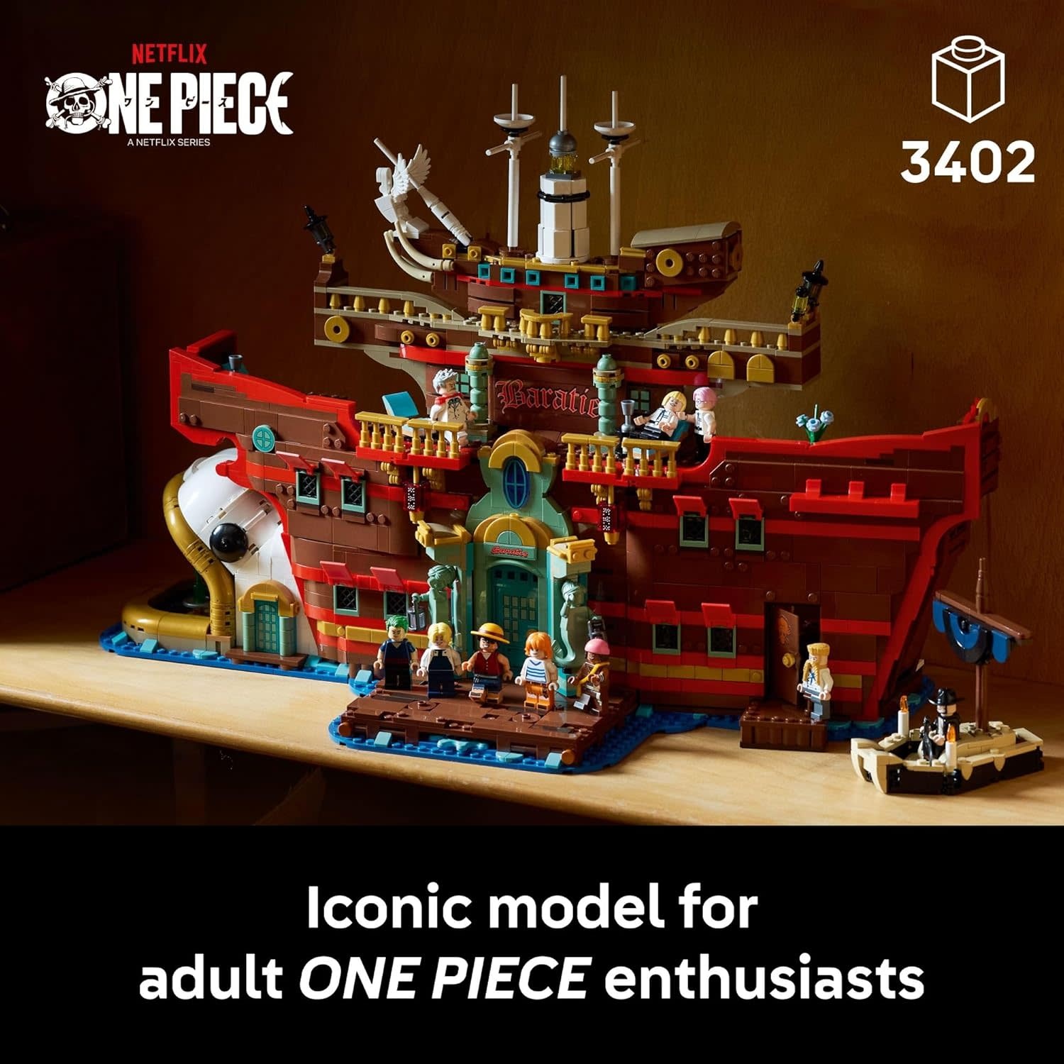 Lego Lego One Piece The Baratie Floating Restaurant