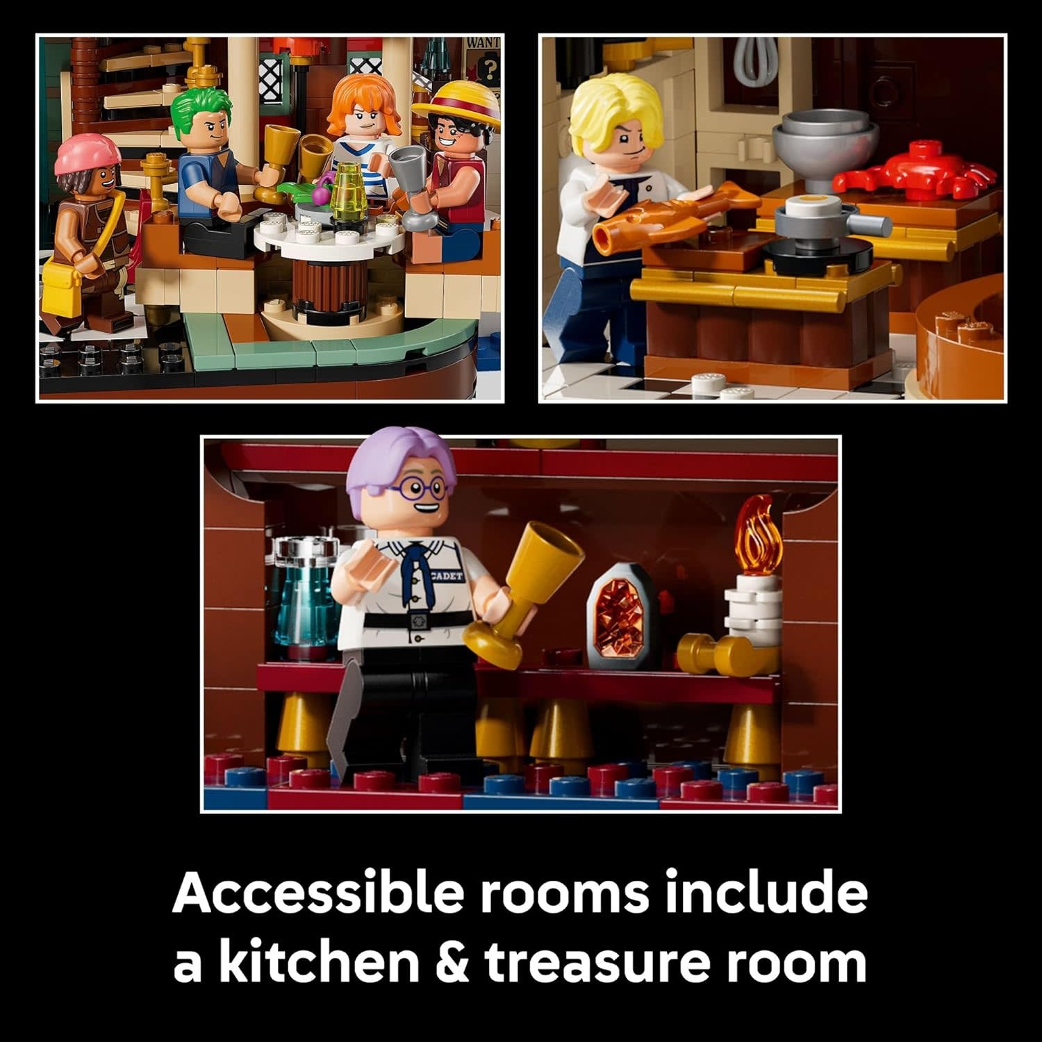 Lego Lego One Piece The Baratie Floating Restaurant