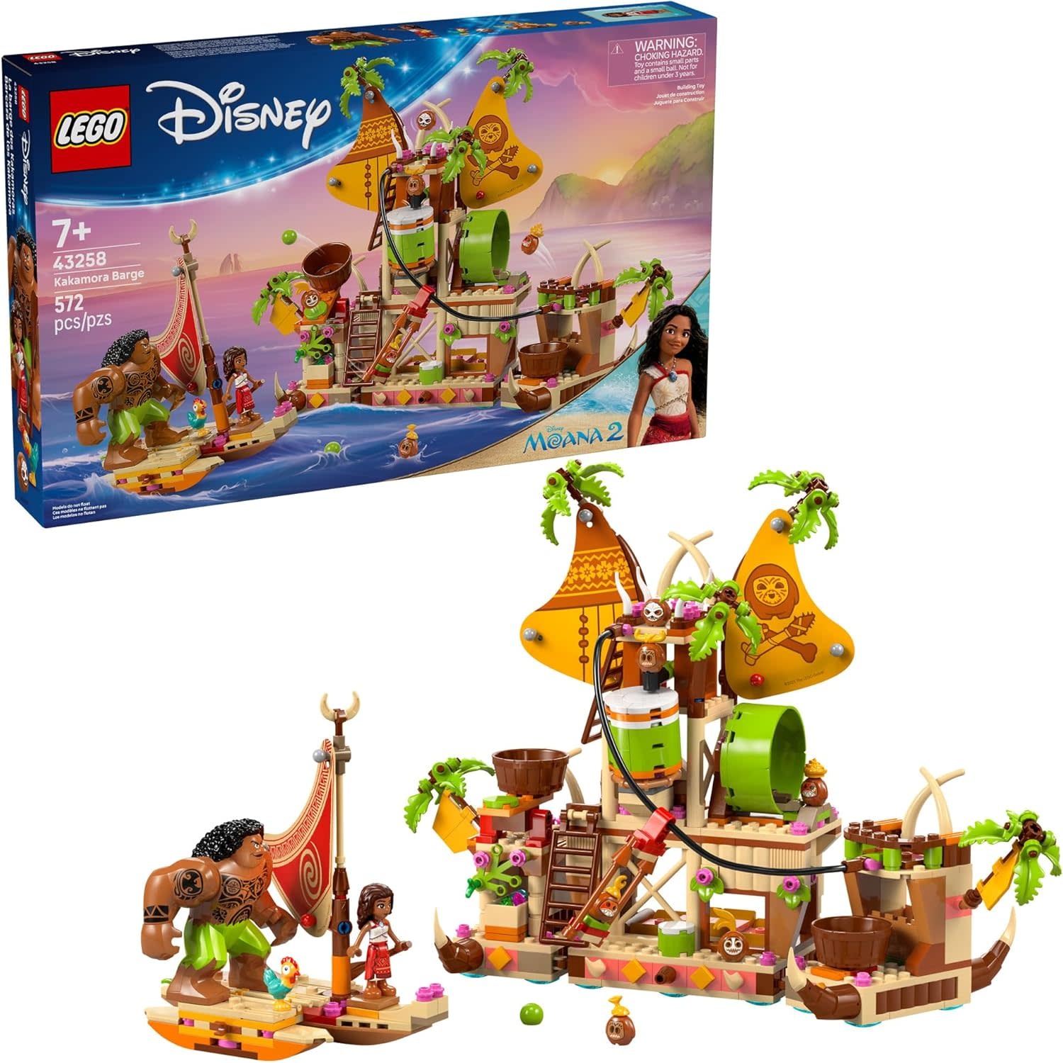 Lego Lego Moana Kakamora Barge