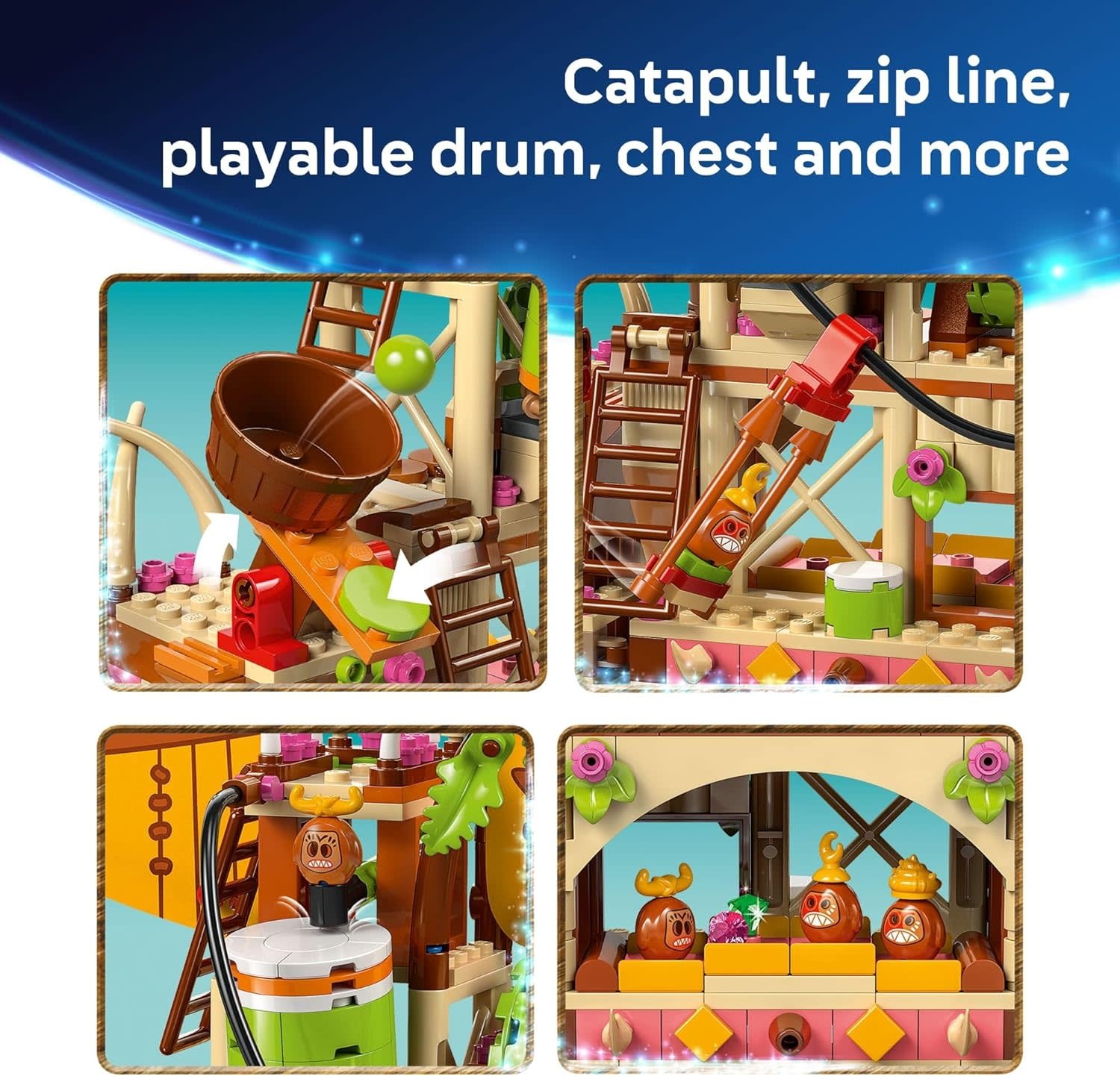 Lego Lego Moana Kakamora Barge