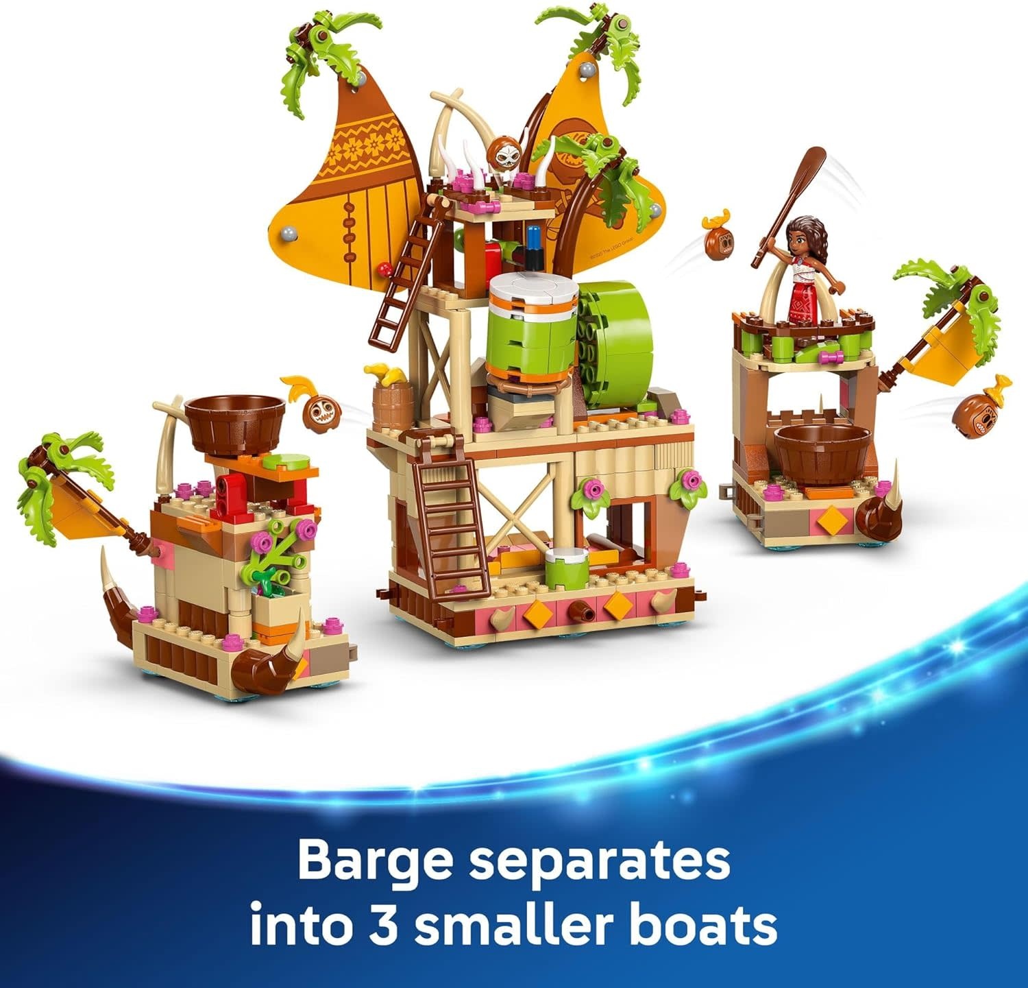 Lego Lego Moana Kakamora Barge